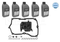 Article set, automatic oil change