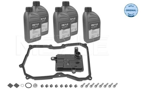 Article set, automatic oil change