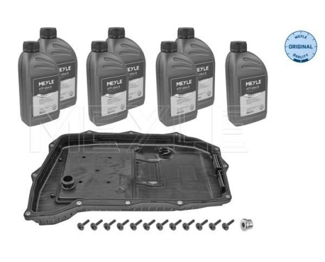 Article set, automatic oil change