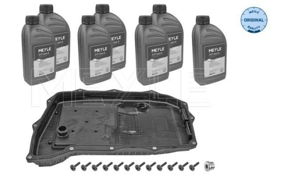 Article set, automatic oil change