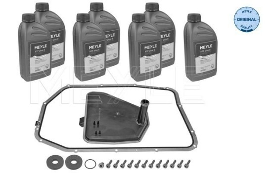 Article set, automatic oil change