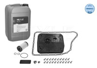 Article set, automatic oil change