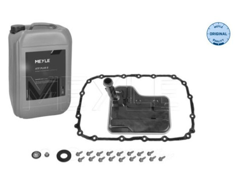 Article set, automatic oil change