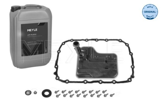 Article set, automatic oil change