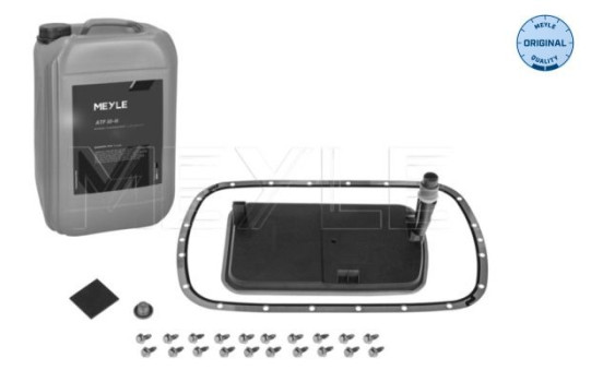 Article set, automatic oil change