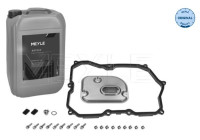 Article set, automatic oil change