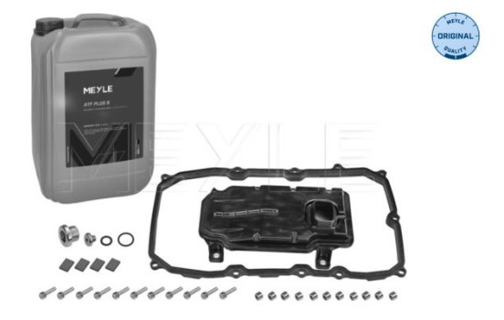 Article set, automatic oil change
