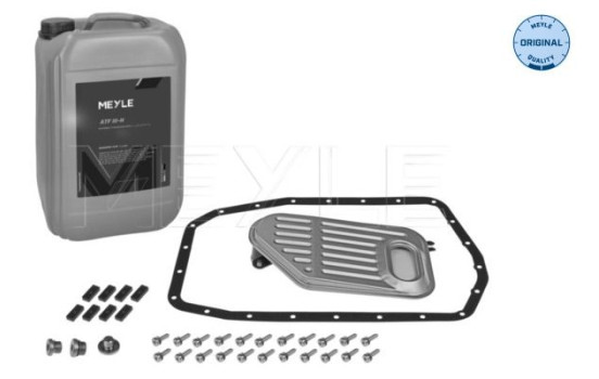 Article set, automatic oil change