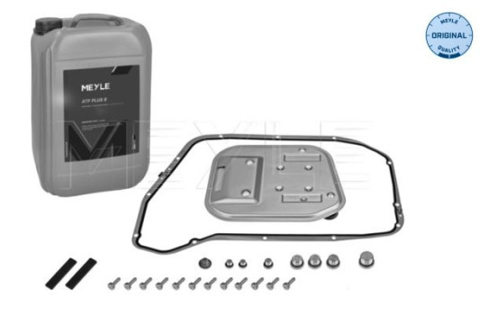 Article set, automatic oil change