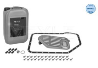 Article set, automatic oil change