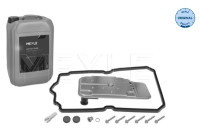 Article set, automatic oil change