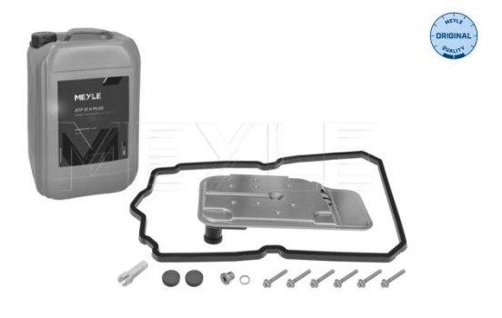 Article set, automatic oil change