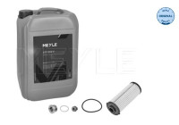 Article set, automatic oil change