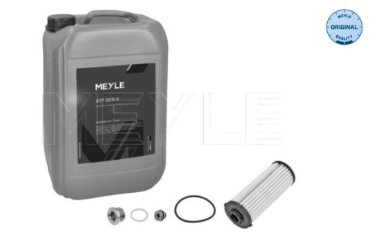 Article set, automatic oil change