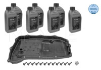 Article set, automatic oil change