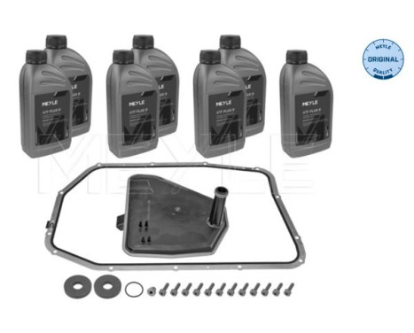 Article set, automatic oil change