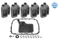 Article set, automatic oil change