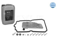 Article set, automatic oil change