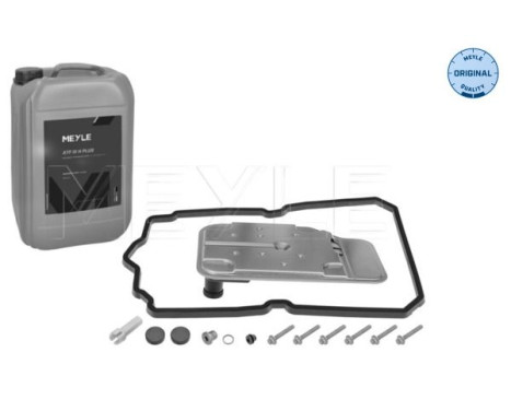 Article set, automatic oil change