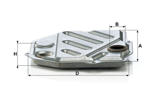 Hydraulic Filter, automatic transmission H 2014 n KIT Mann, Image 3