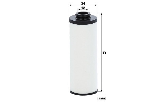 Hydraulic filter, automatic transmission H 4008 z Mann, Image 2
