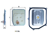 Hydraulic Filter, automatic transmission HX 147KIT Mahle