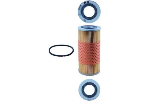 Hydraulic Filter, automatic transmission OX 50D Mahle, Image 2