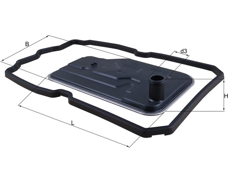 Hydraulic Filter, automatic transmission
