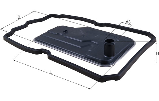 Hydraulic Filter, automatic transmission