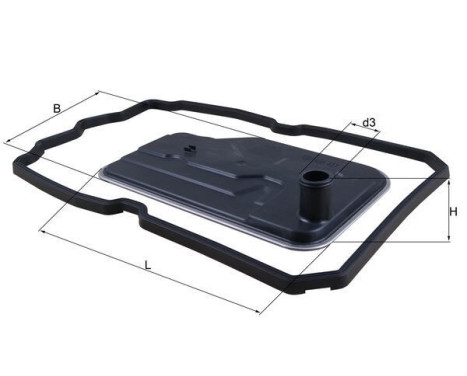 Hydraulic Filter, automatic transmission, Image 2