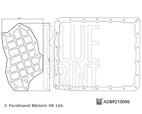 Hydraulic filter set, automatic drive ADBP210096 Blue Print