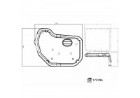 Hydraulic Filter Set, automatic transmission 172796 FEBI