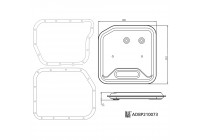 Hydraulic Filter Set, automatic transmission ADBP210073 Blue Print