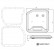 Hydraulic Filter Set, automatic transmission ADBP210073 Blue Print