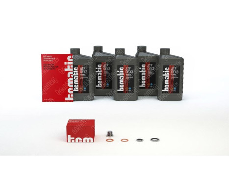 Parts kit, oil change of automatic gearbox