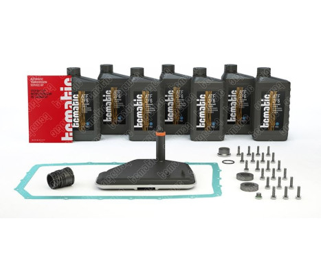 Parts kit, oil change of automatic gearbox