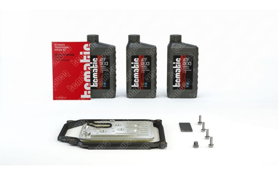 Parts kit, oil change of automatic gearbox