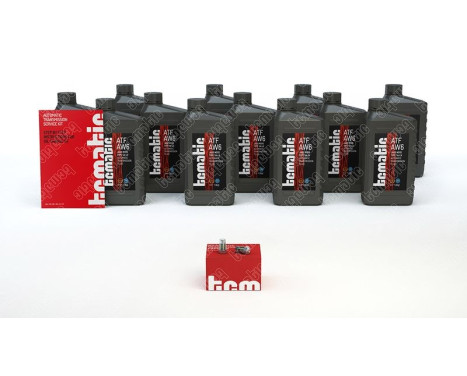 Parts kit, oil change of automatic gearbox