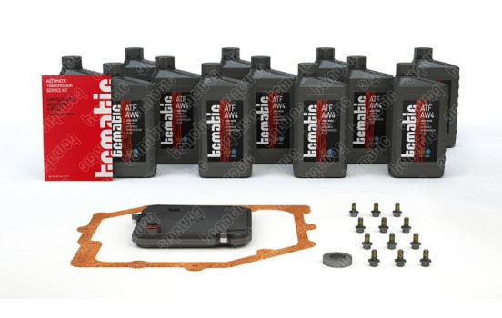 Parts kit, oil change of automatic gearbox