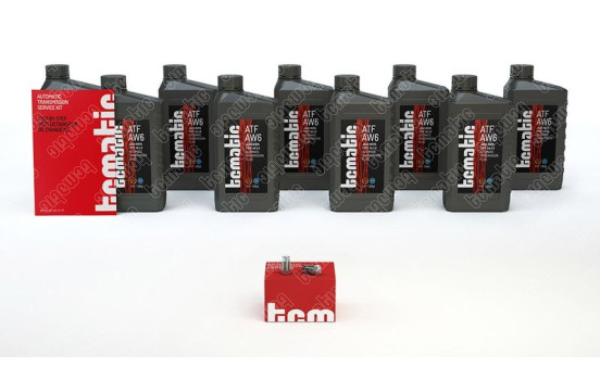 Parts kit, oil change of automatic gearbox
