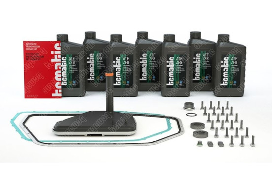 Parts kit, oil change of automatic gearbox
