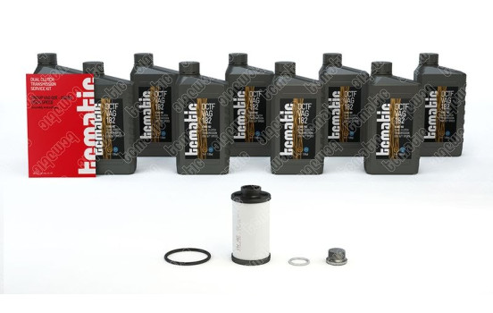 Parts kit, oil change of automatic gearbox