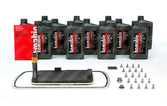 Parts kit, oil change of automatic gearbox