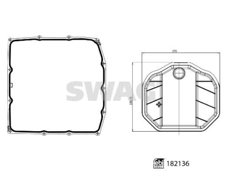 Transmission oil filter set, Image 3