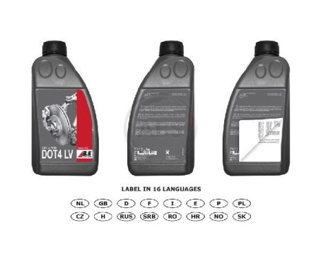 Brake fluid ABS DOT 4 1L, Image 2