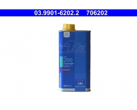 Brake fluid ATE Type 200 DOT 4 1L, Image 2