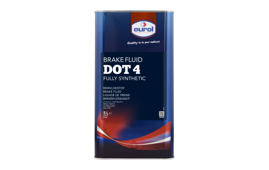 Brake fluid Eurol DOT 4 5L