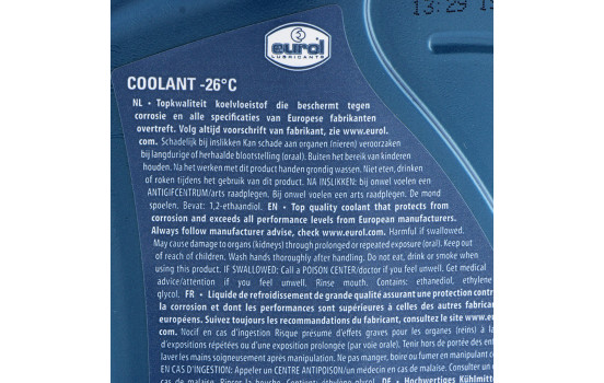 Coolant Eurol BS 6580 -26°C 1L, Image 2
