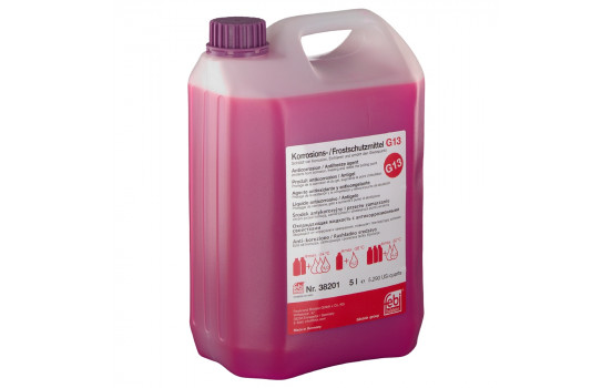 Coolant Febi Red G13 -38°C 5L