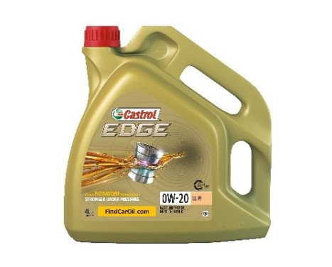 Engine Oil Castrol Edge 0W20 LL IV 4L, Image 2